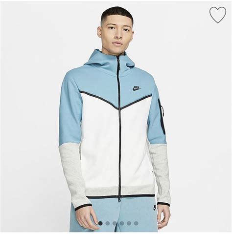 nike tech anzug babyblau weiß|nike tech fleece.